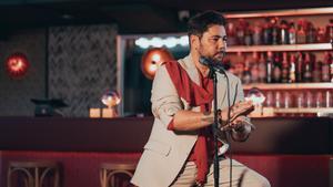 El cantante Miguel Poveda presenta su nuevo disco, Poema del cante jondo, en Madrid. 