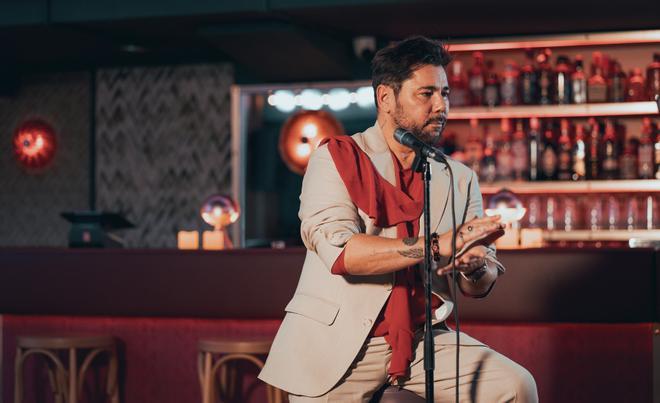 El cantante Miguel Poveda presenta su nuevo disco, Poema del cante jondo, en Madrid. 