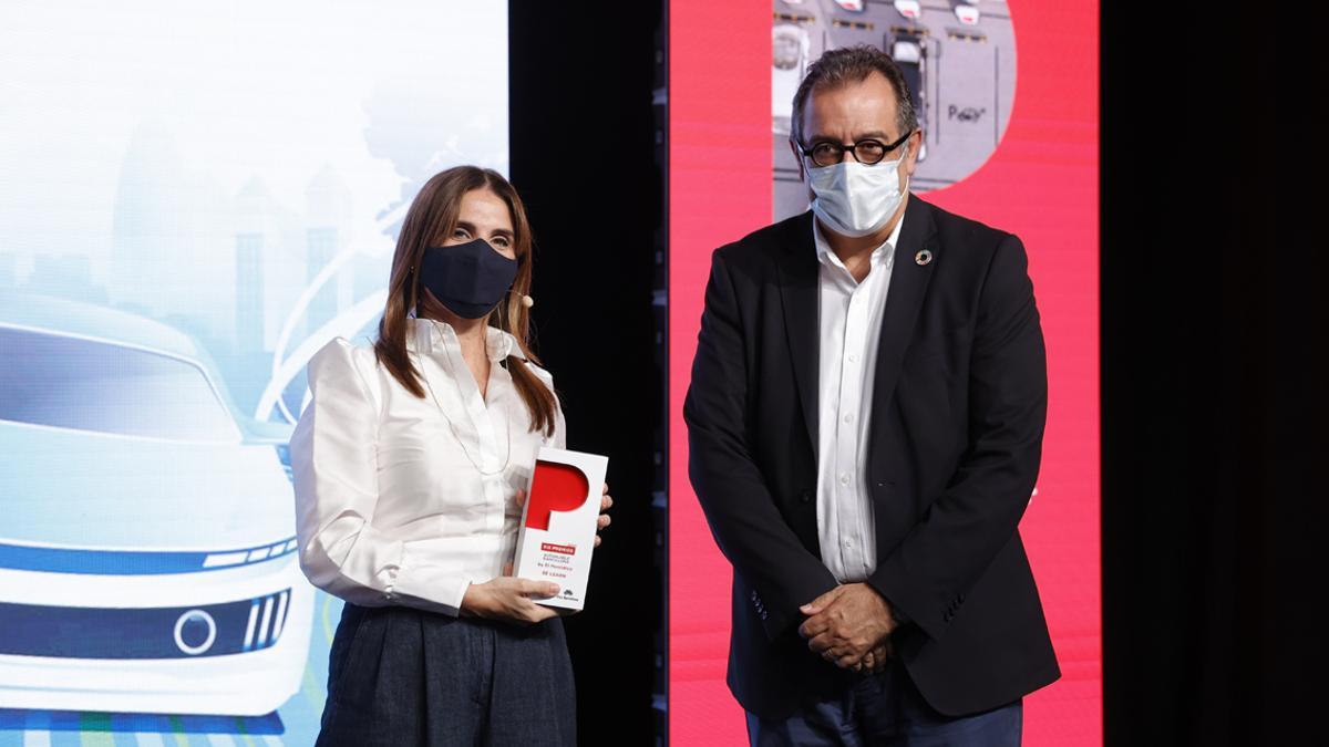 Marta Labata (BSM) recoge el Premio Automobile Barcelona by El Periódico