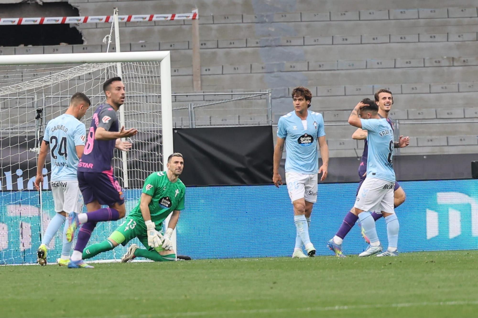 El Celta-Espanyol en Balaídos