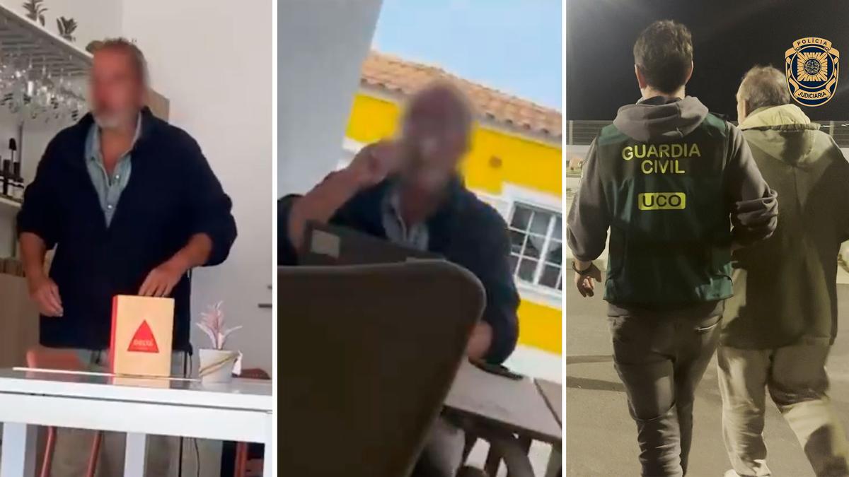 VÍDEO: Así fue la detención de Natalio Grueso en Portugal: "Mantenía un perfil bajo y discreto, intentando pasar desapercibido entre la población local"