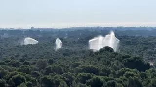 Paterna amplía los cañones de agua para cubrir por completo la Canyada