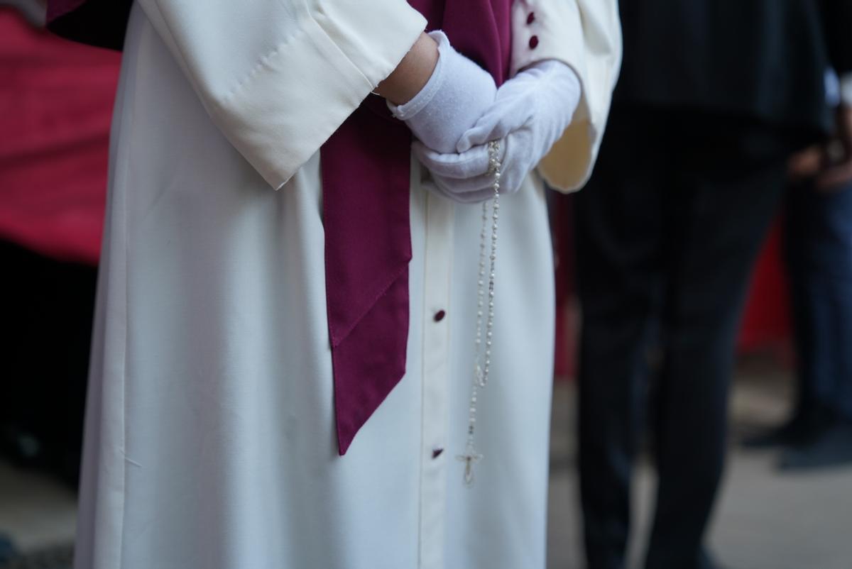 La salida del Cristo de las Lágrimas, en imágenes