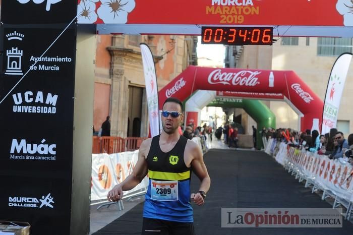Maratón de Murcia: llegadas (I)