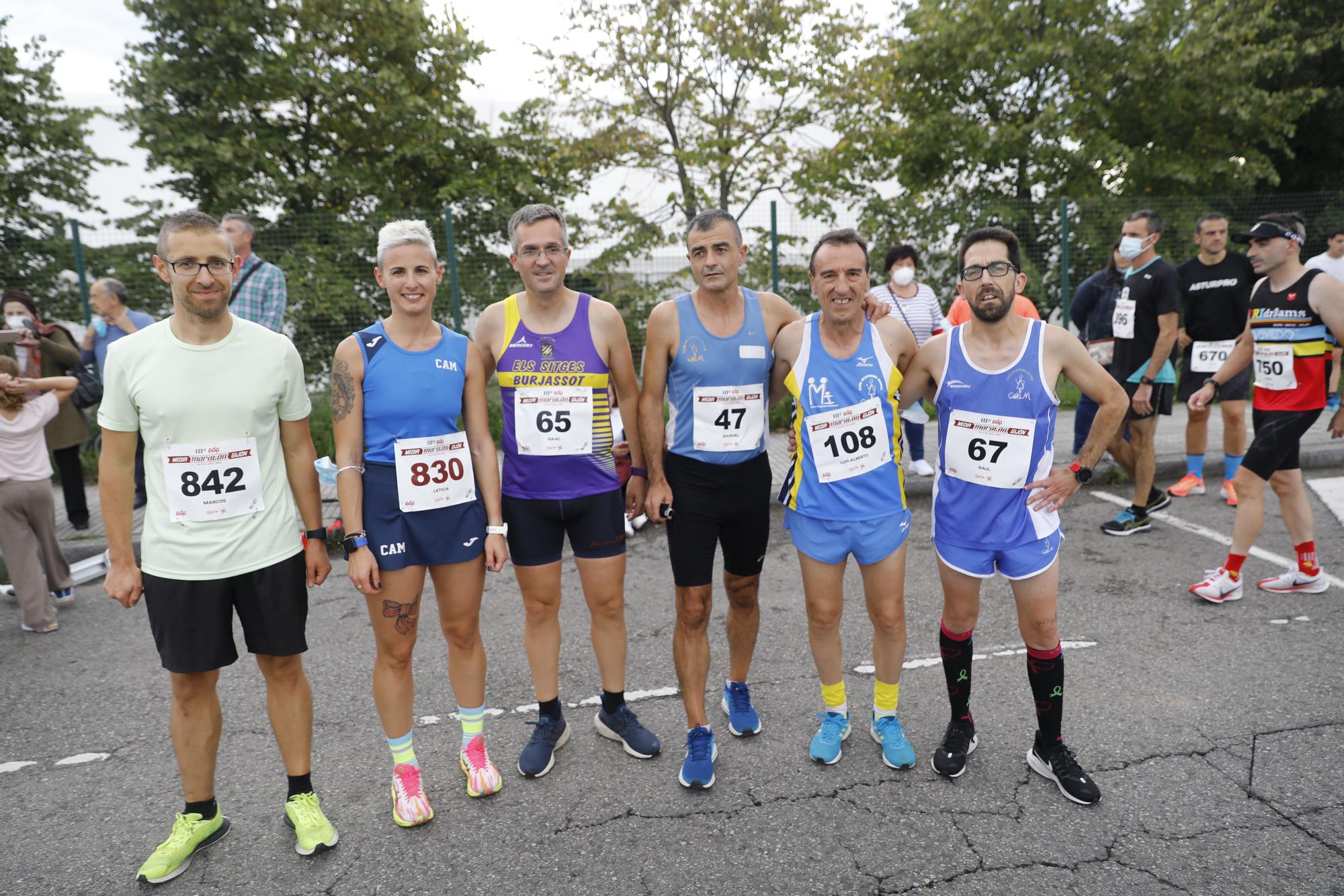 En imágenes: así fue la Media Maratón de Gijón