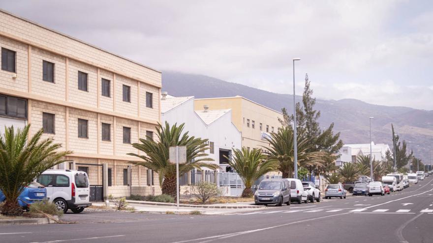 Vista parcial del Polígono Industrial Valle de Güímar. |