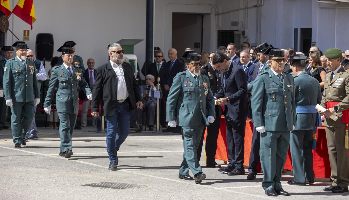 La Guardia Civil celebra en Alicante el 182 aniversario de su fundación