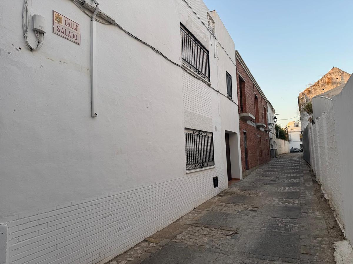 La calle Salado de Utrera, una de las beneficiadas por los fondos europeos