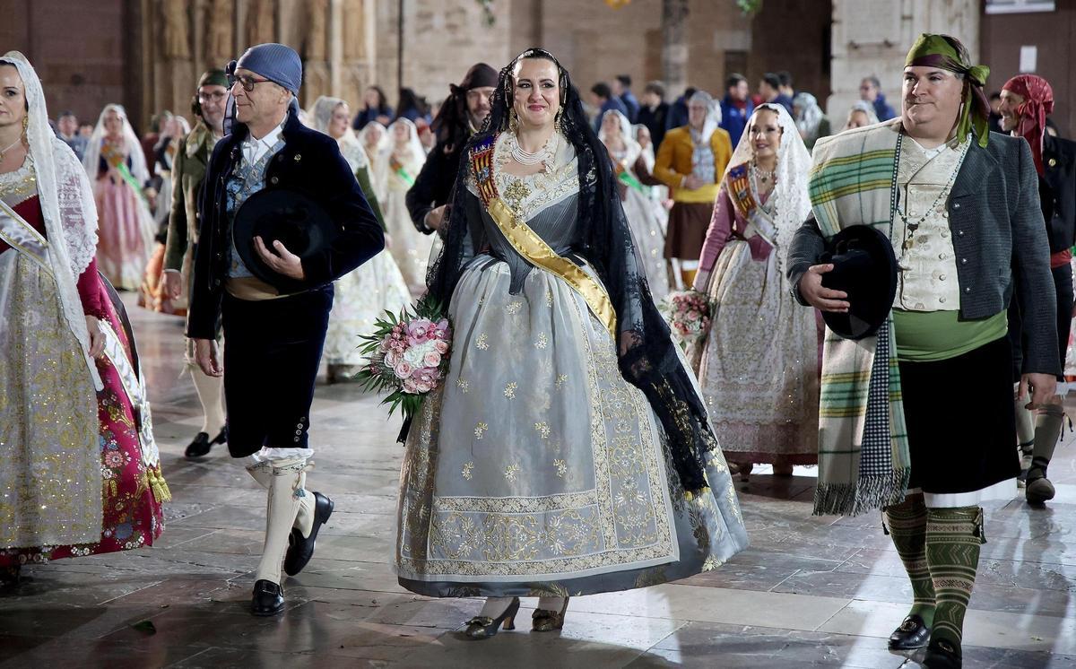 Catalá, a la entrada de la Plaza de la Virgen