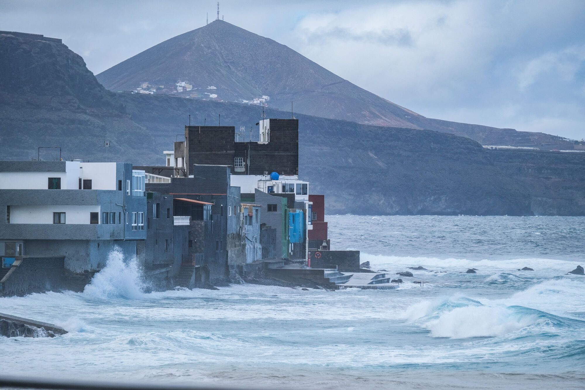 Oleaje en el norte de Gran Canaria (03/12/25)