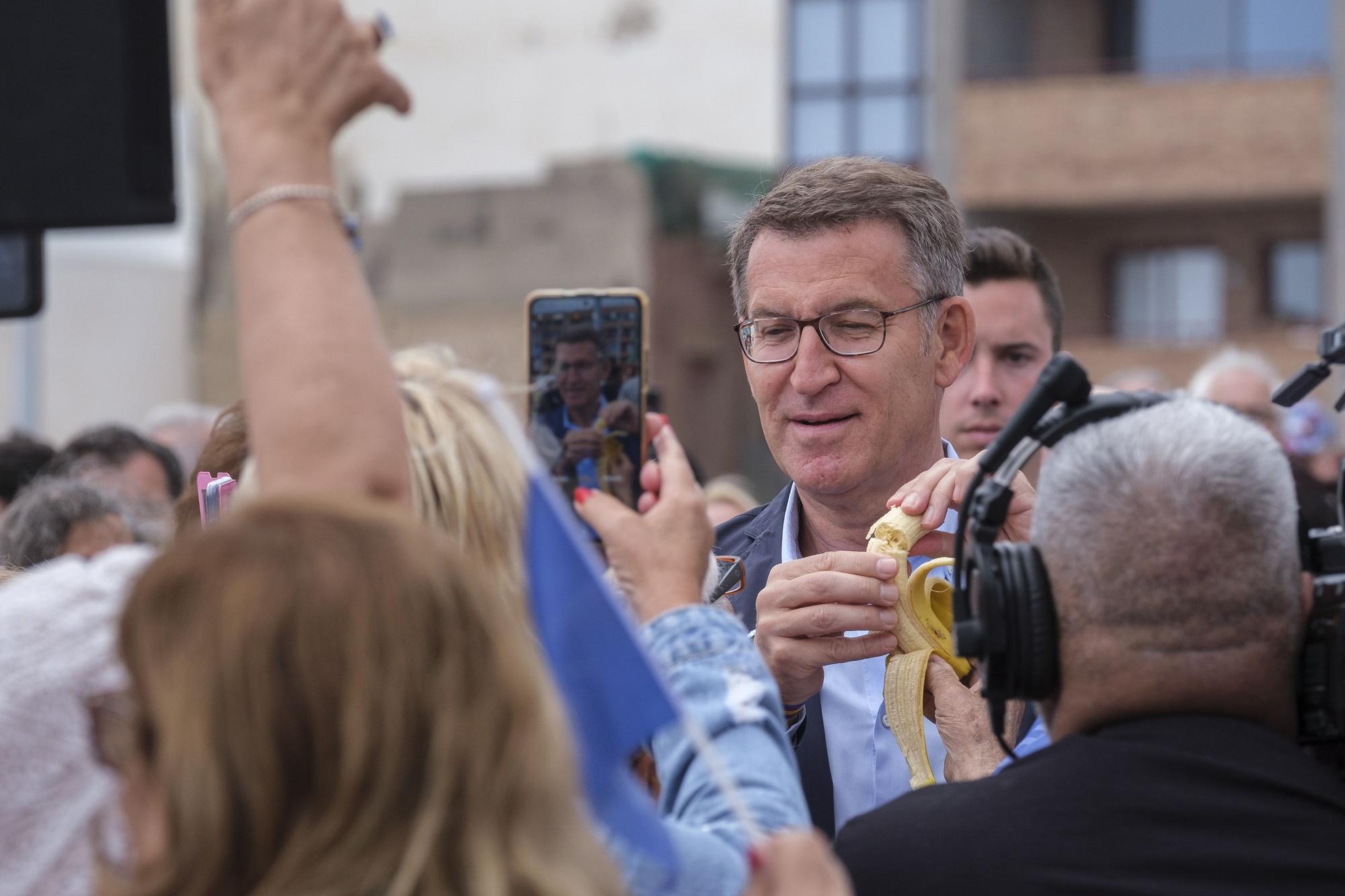 Visita de Alberto Núñez Feijóo a Las Palmas de Gran Canaria