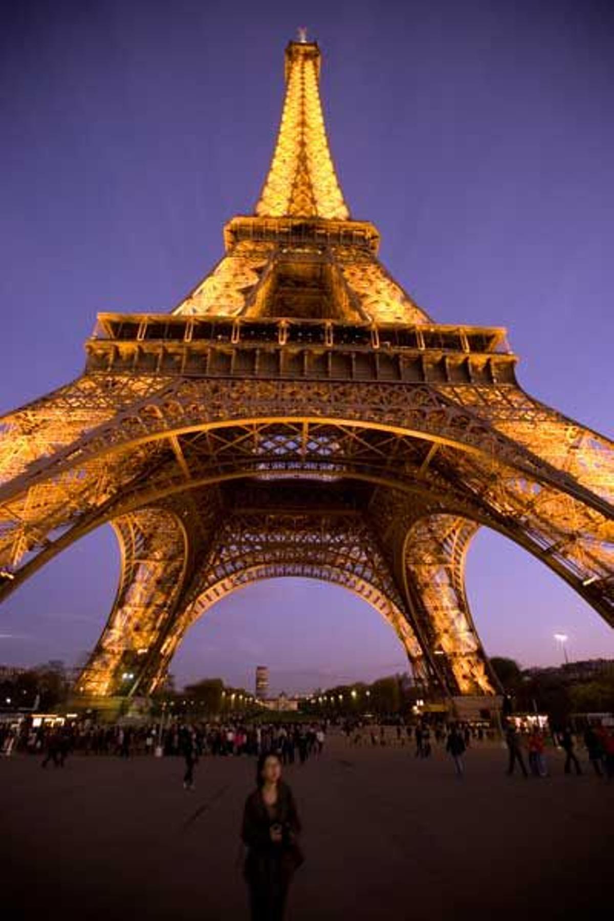 Torre Eiffel de París.