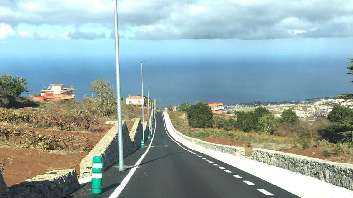 El municipio de El Sauzal recibe el año con importantes mejoras en su red viaria