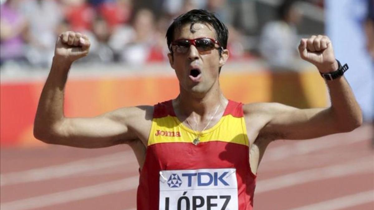 Miguel Ángel López es el actual campeón del mundo de los 20 km marcha