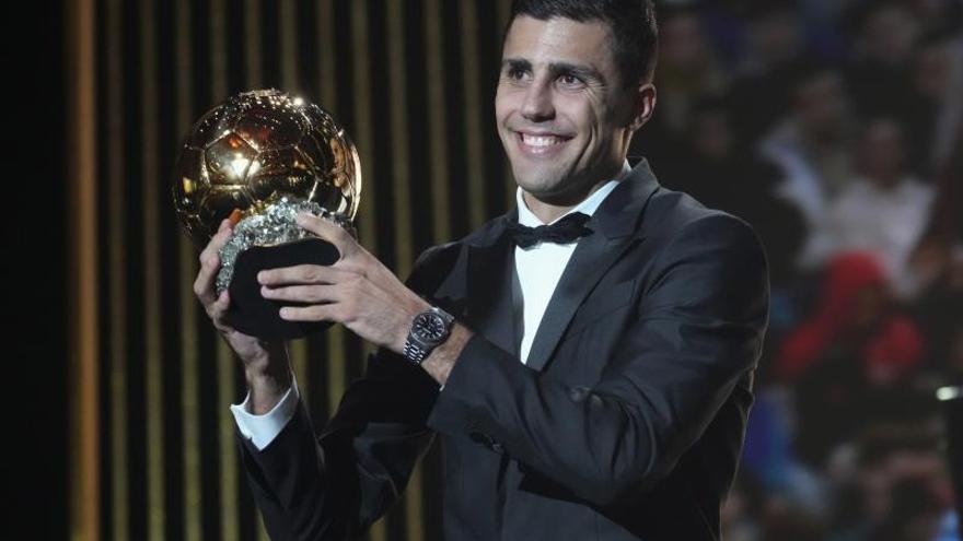 La votación del Balón de Oro: 41 votos separaron a Rodri de Vinicius