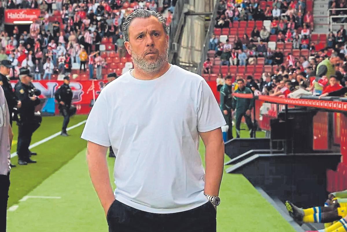 Sergio González, técnico del Cádiz.