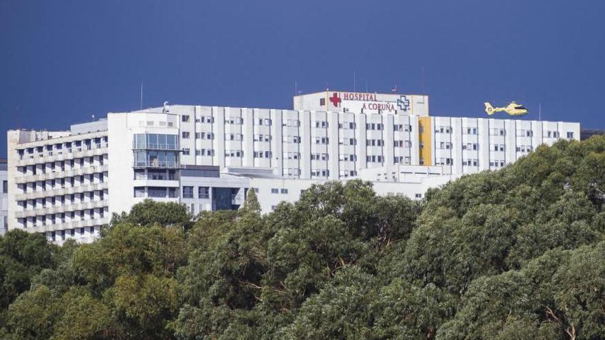 El hospital coruñés, en una imagen de archivo // Casteleiro / Roller Agencia