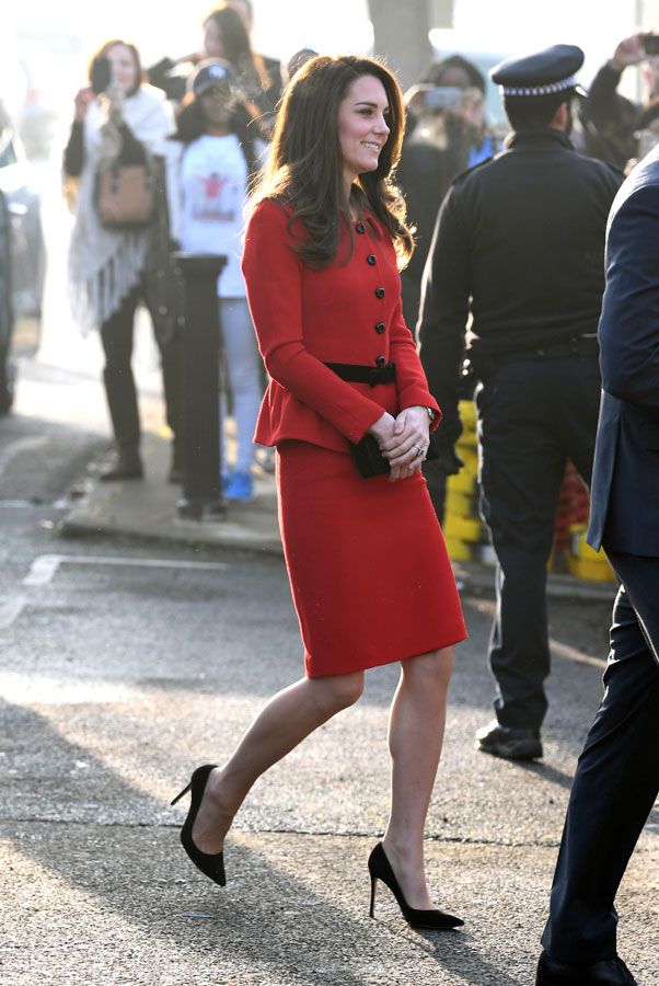 El traje rojo de Kate Middleton que ha vuelto a usar tras 6 años