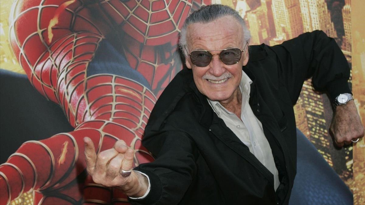 zentauroepp1995838 stan lee  creator of the spider man character  poses at the 181112195827