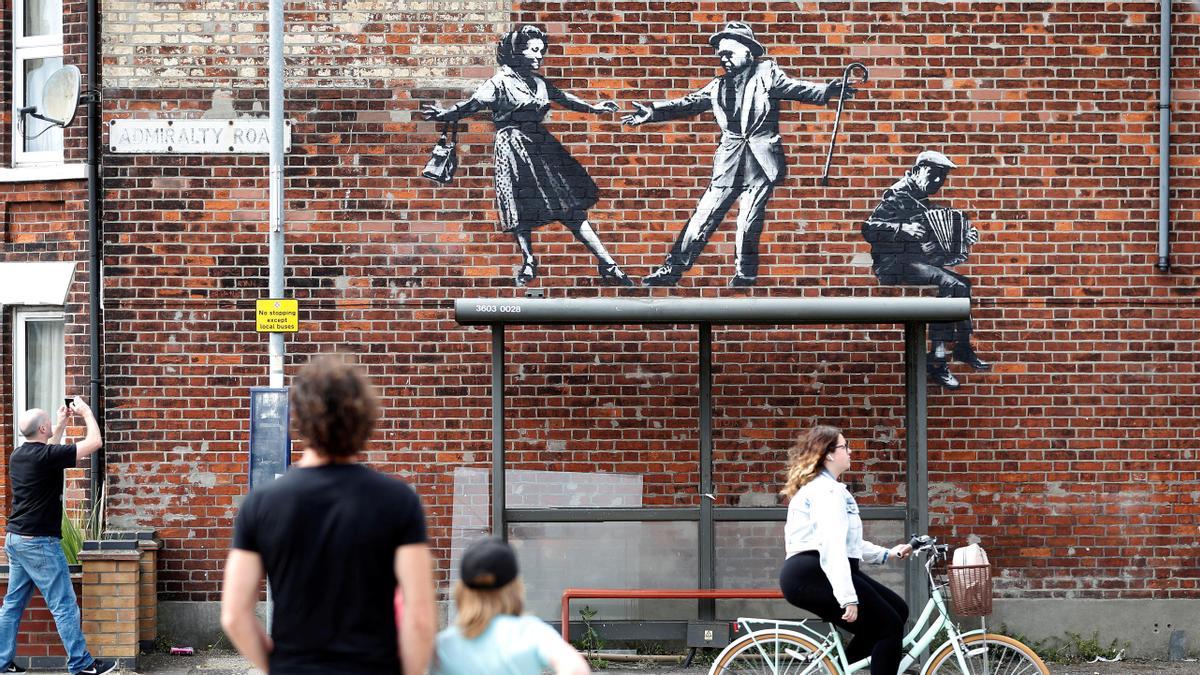 Banksy reconoce 10 nuevas obras en ciudades costeras de Inglaterra