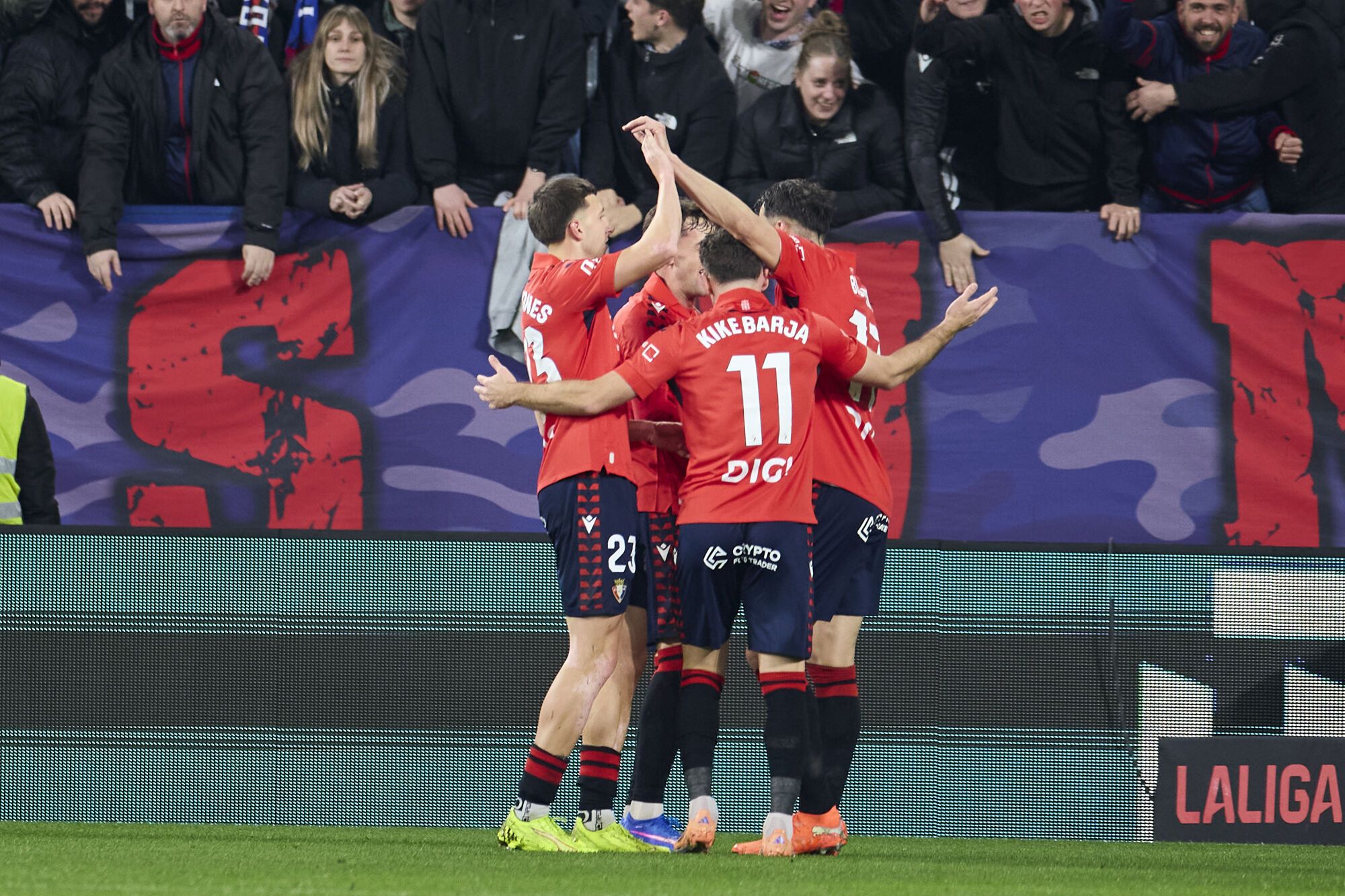 Osasuna se va a la Navidad con el premio gordo