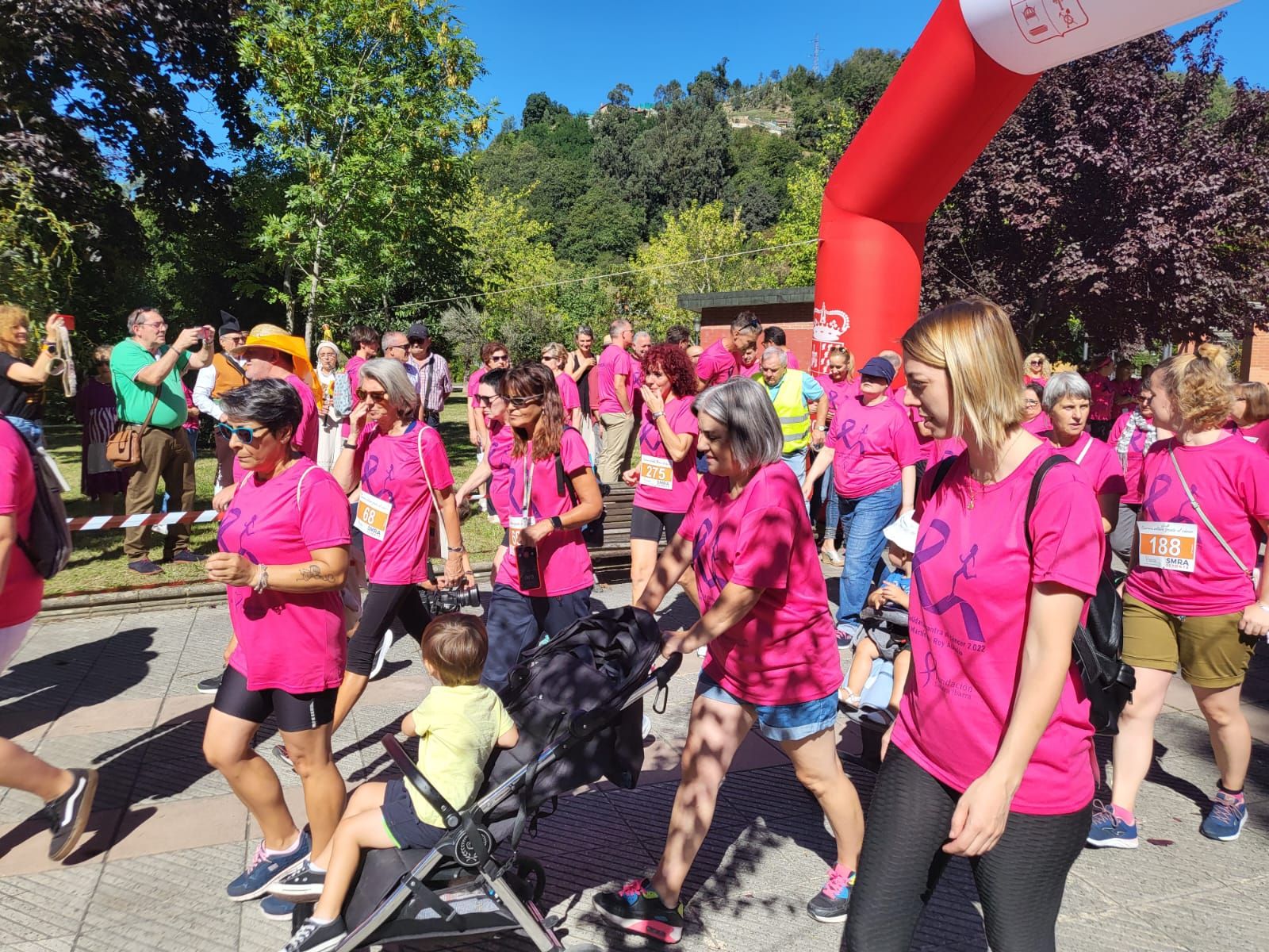 Carrera solidaria en San Martín