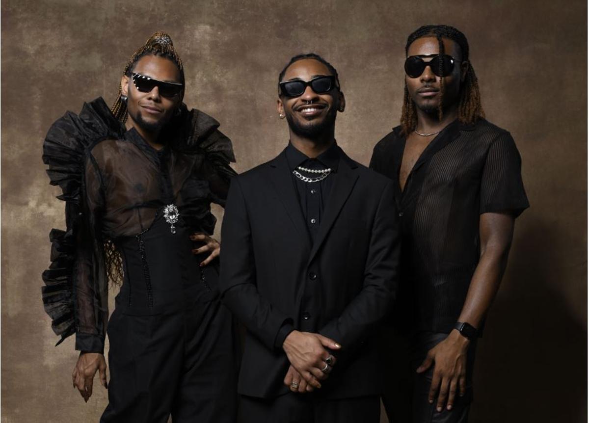 The Harlem Gospel Travelers, en una imatge promocional.