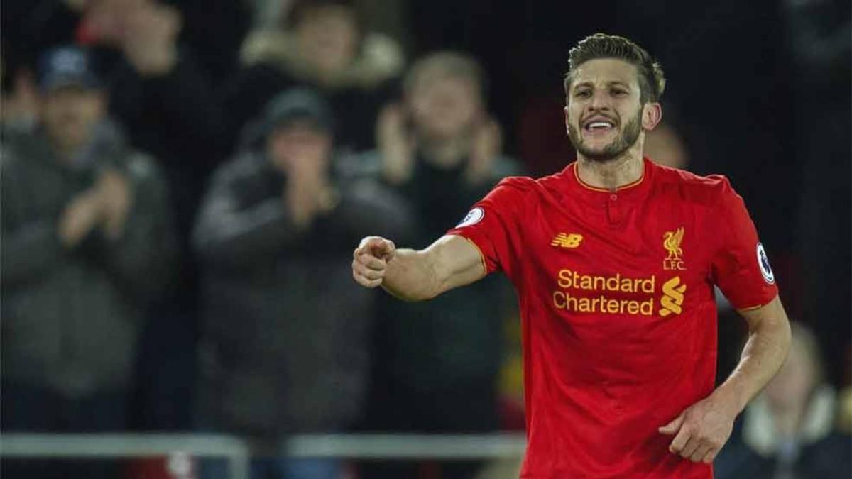 Lallana está en la agenda del Barcelona