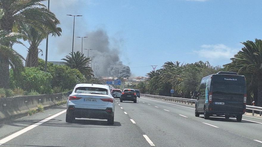 Incendio en Carrizal