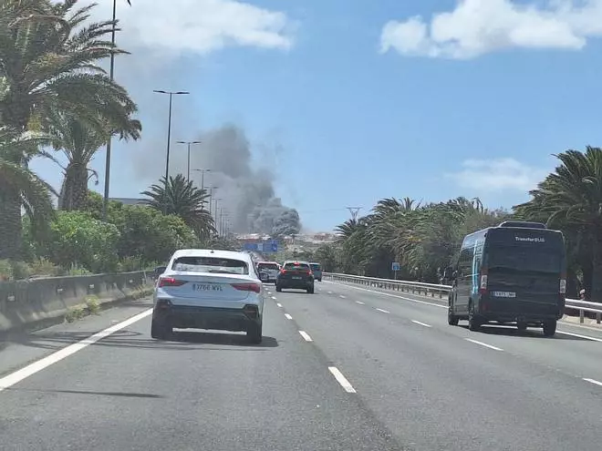Incendio en Carrizal