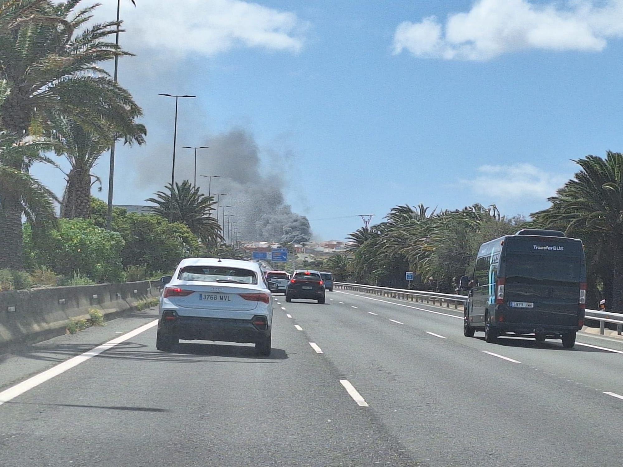 Incendio en Carrizal