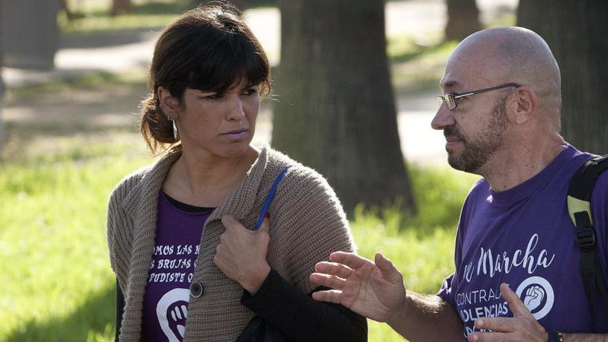 La secretaria general de Podemos Andalucía, Teresa Rodríguez.