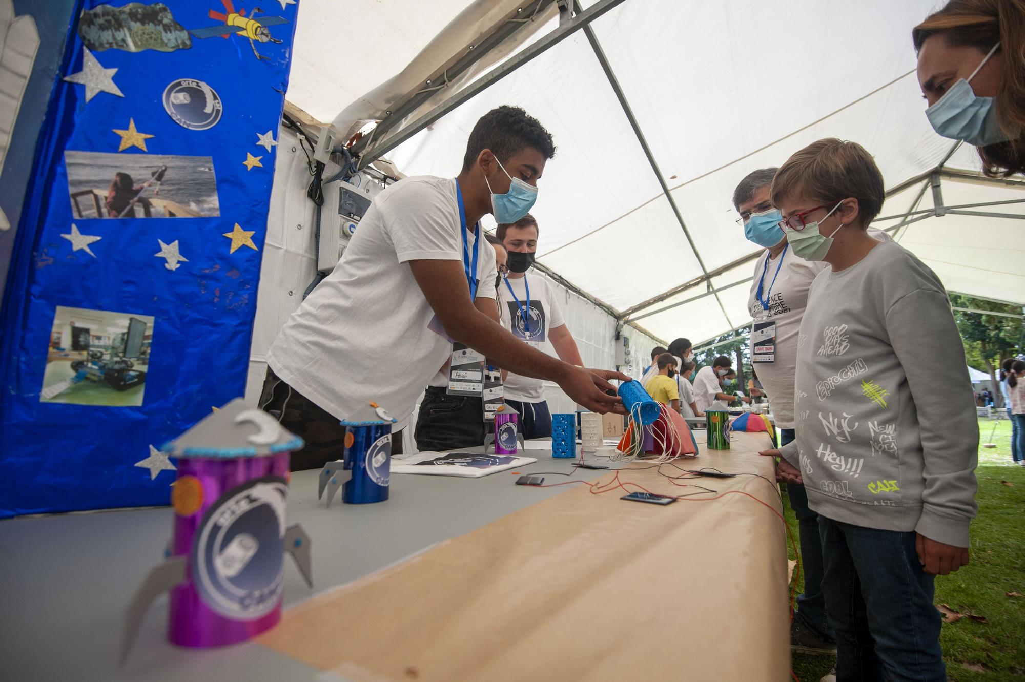 Fin de semana con la feria de ciencia de Cambre