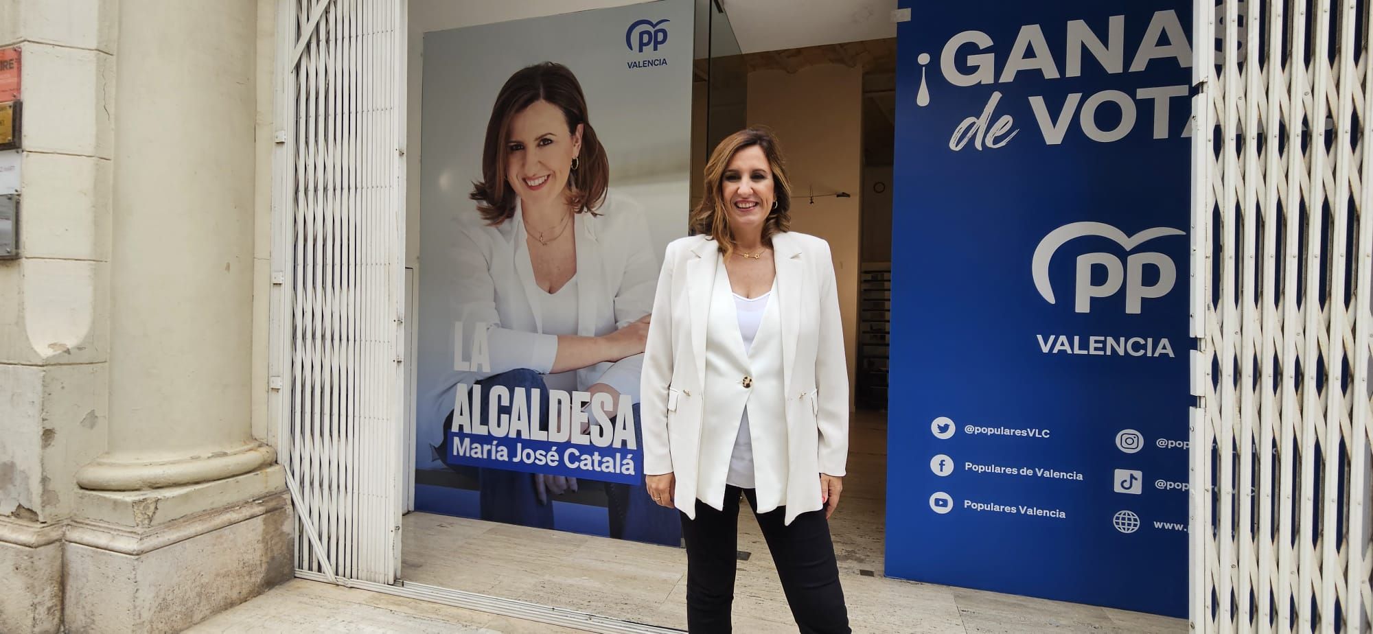 Primer día de la alcaldesa electa en València