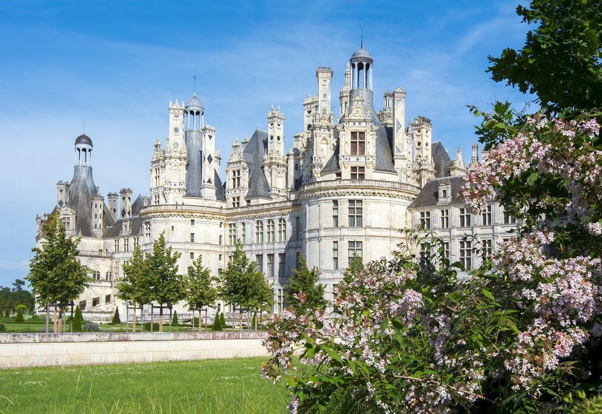 Castillo de Chambord, Francia.