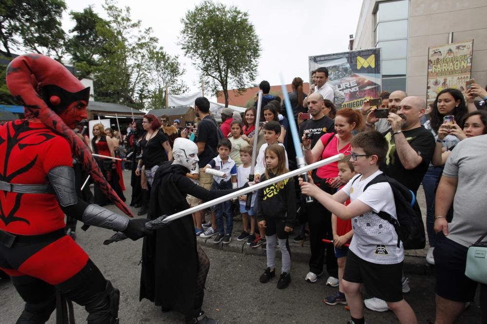 Desfile de "Starwars" en Metrópoli