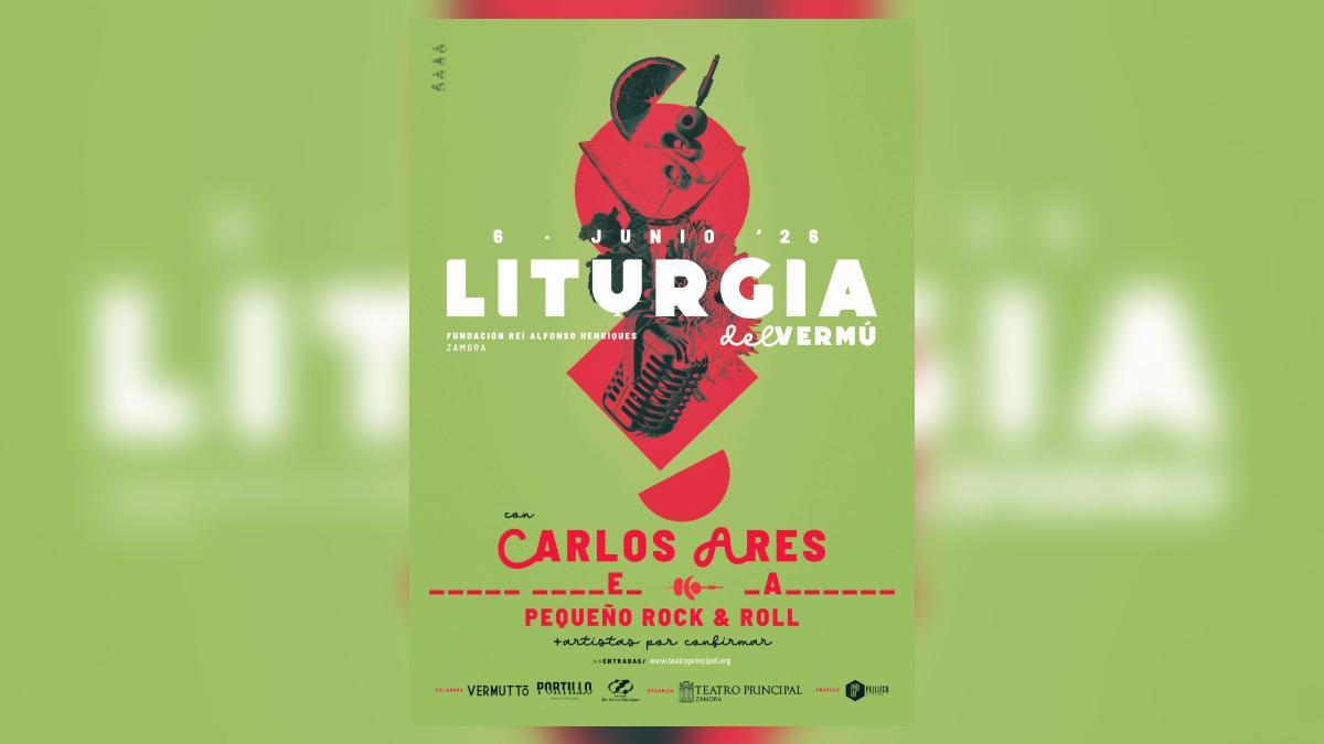 Cartel de la 'Liturgia del Vermú' con sus primeros artistas