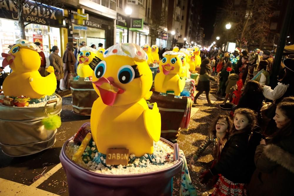 Desfile de Antroxu en Gijón