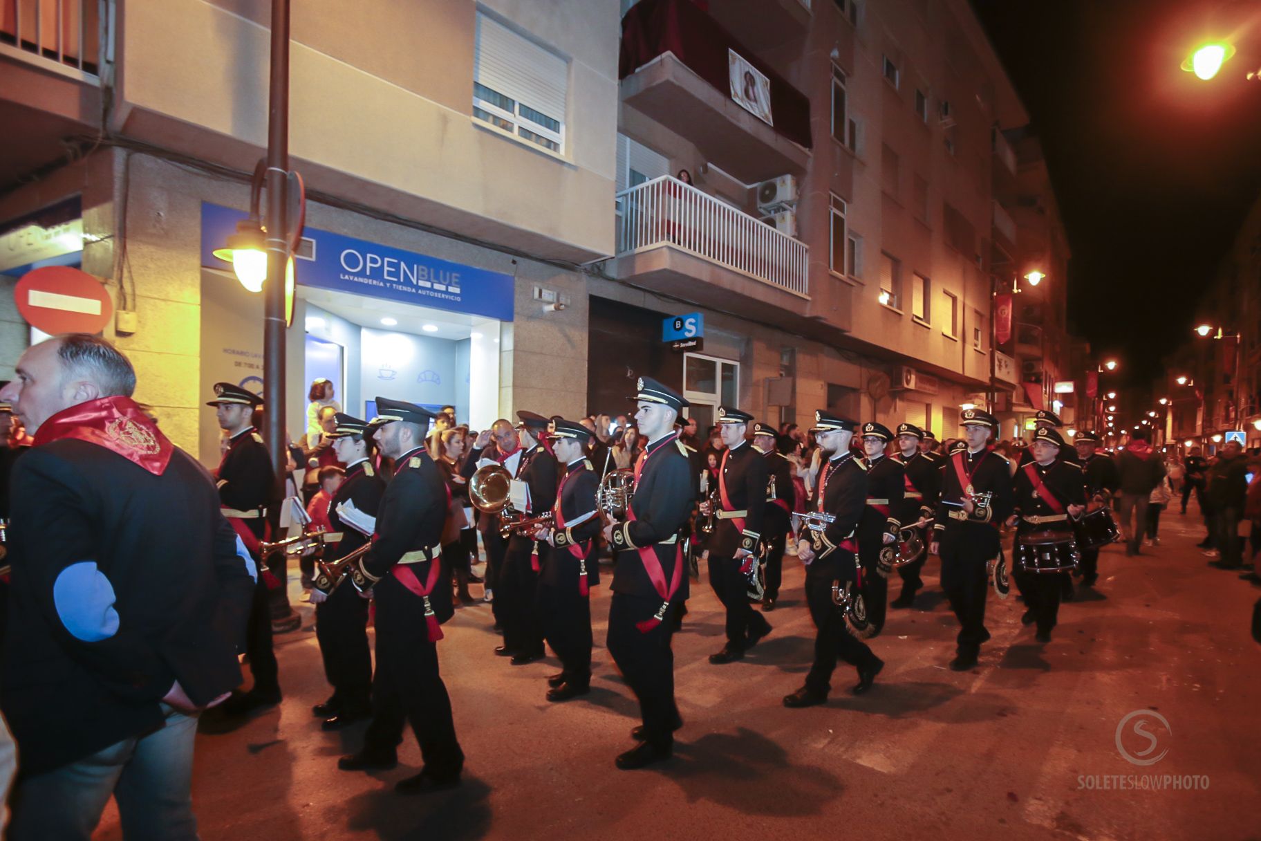 Las imágenes del encuentro del Paso Encarnado en Lorca