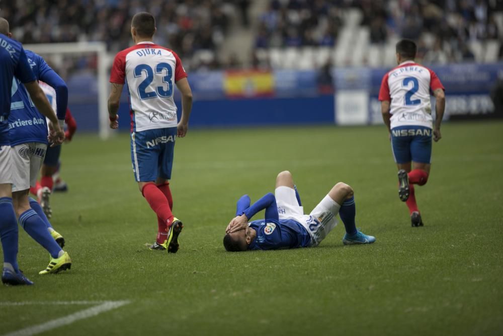 El derbi entre Oviedo y Sporting en imágenes