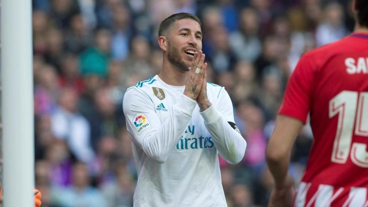 Sergio Ramos se lamenta por una opción perdida