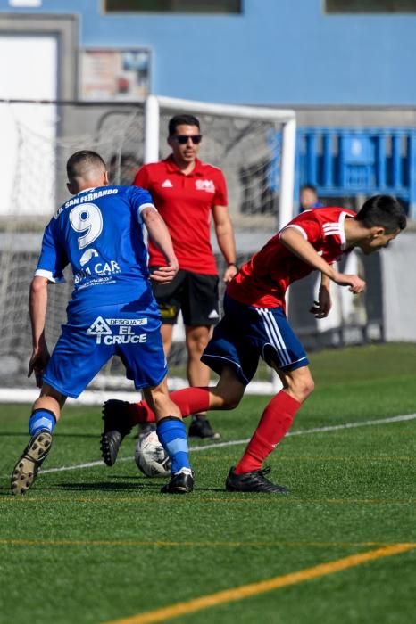 25-01-20  DEPORTES. CAMPOS DE FUTBOL DE LA ZONA DEPORTIVA DEL PARQUE SUR EN  MASPALOMAS. MASPALOMAS. SAN BARTOLOME DE TIRAJANA.  San Fernando de Maspalomas Santos- Veteranos del Pilar (Cadetes).  Fotos: Juan Castro.  | 25/01/2020 | Fotógrafo: Juan Carlos Castro