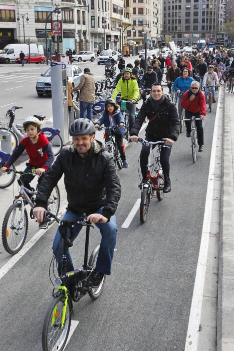 Apertura del anillo ciclista de Valencia