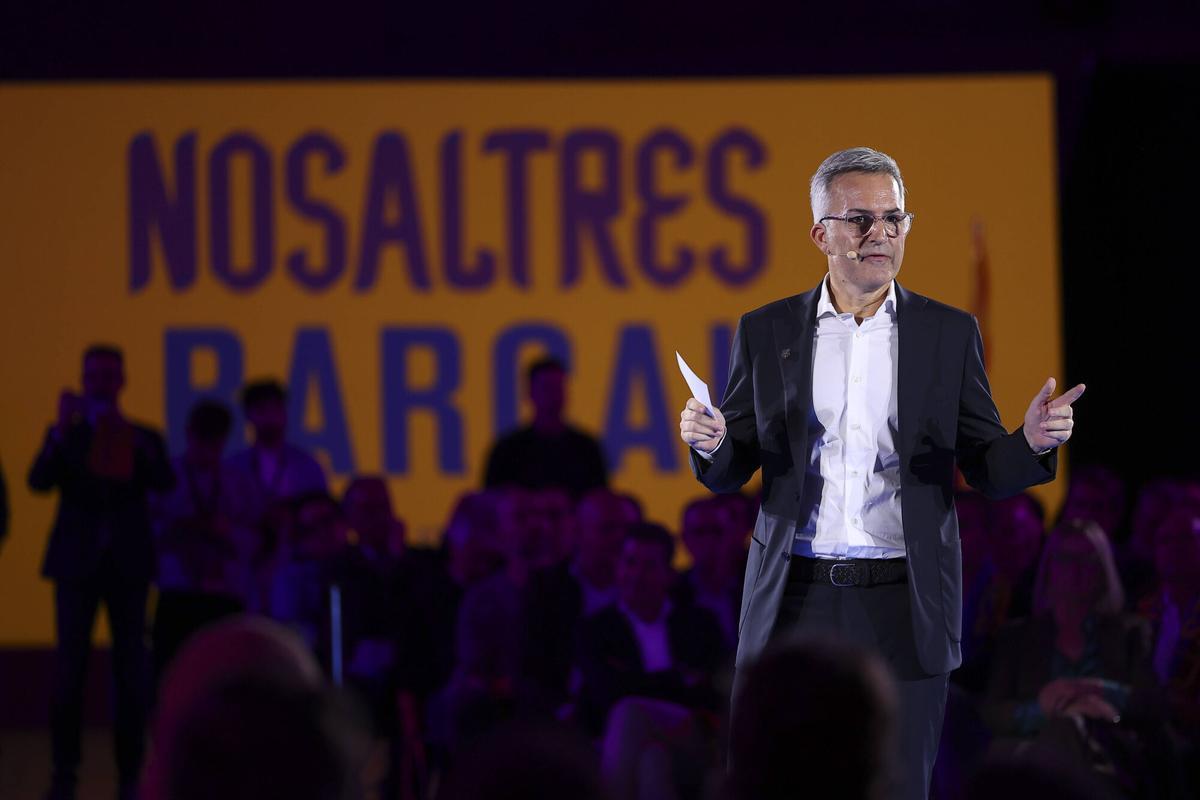 Acto de presentación de 'Nosaltres' la candidatura liderada por Víctor Font