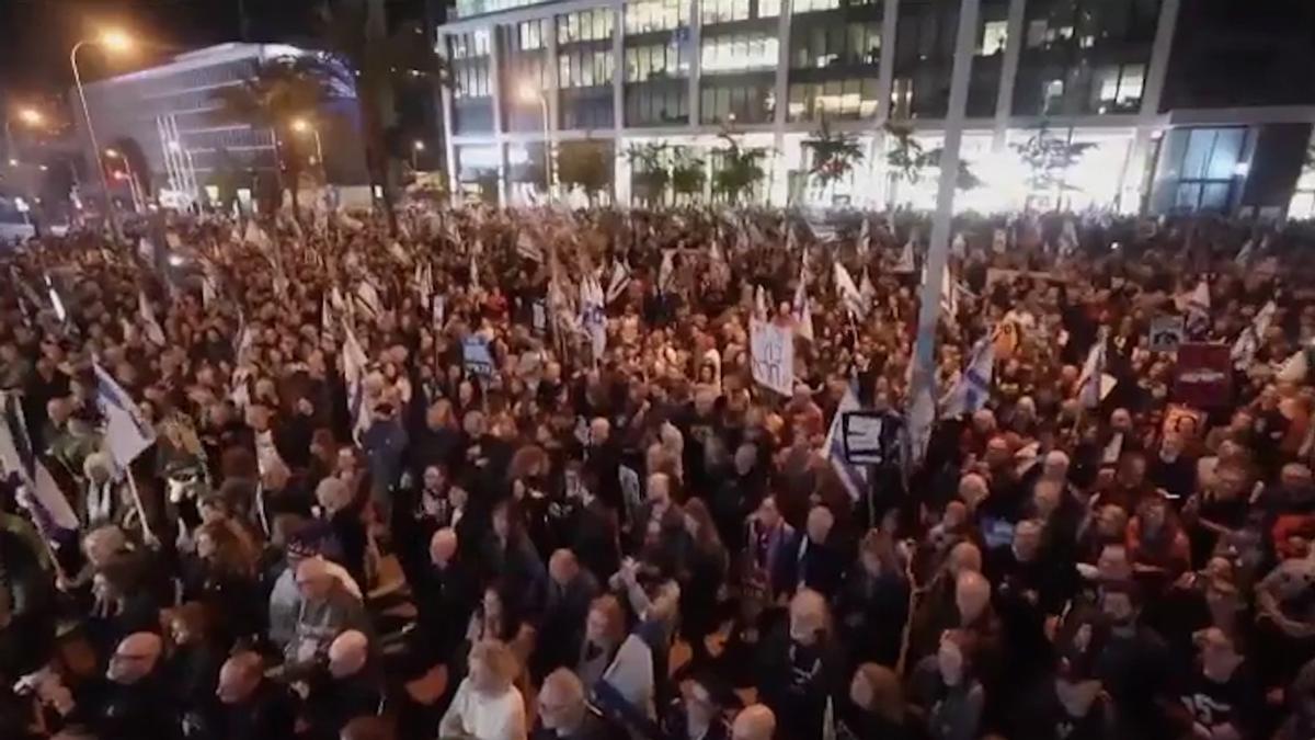 MANIFESTACIÓN TEL AVIV