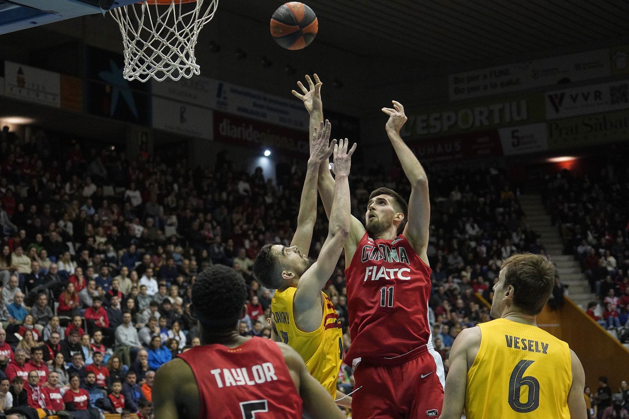 Les millors imatges del Bàsquet Girona - Barça