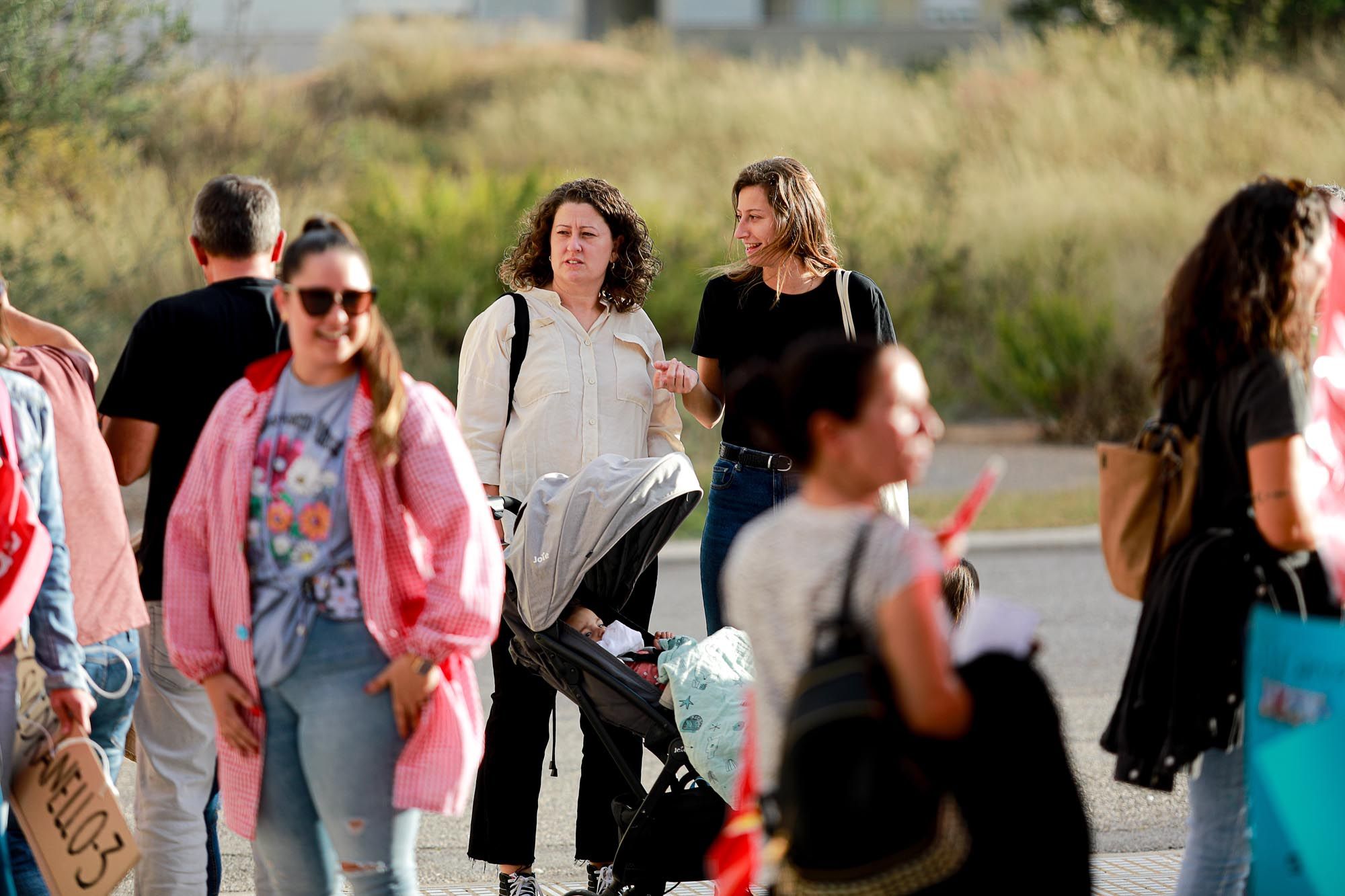 Protesta de las educadoras de infantil de 0 a 3 años en Ibiza