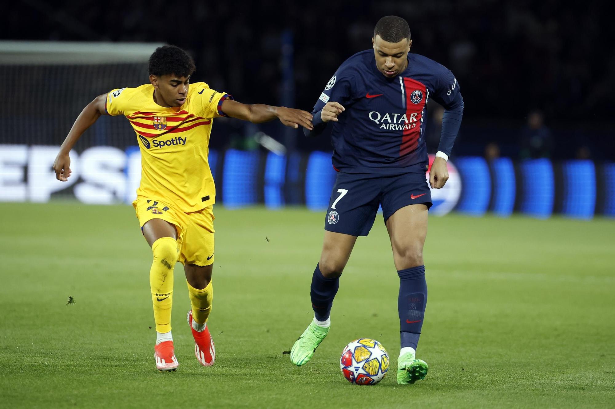 Quarts de final de Champions: les millors imatges del PSG-Barça