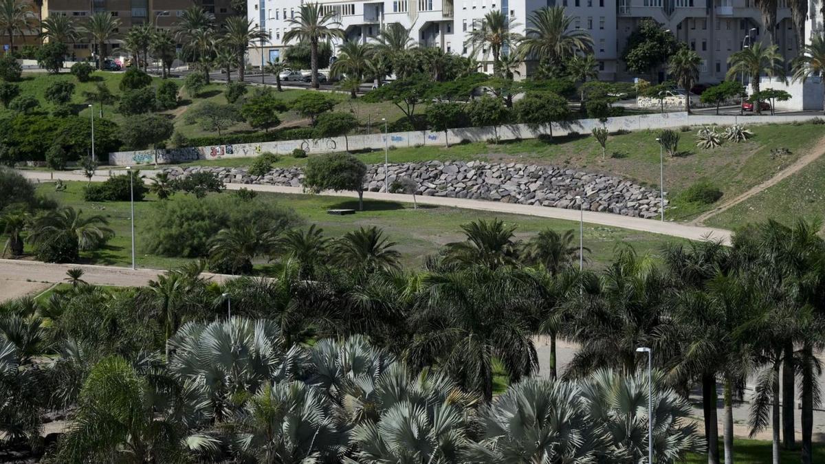 Vista del parque de La Ballena, en Las Palmas de Gran Canaria. | | JOSÉ CARLOS GUERRA