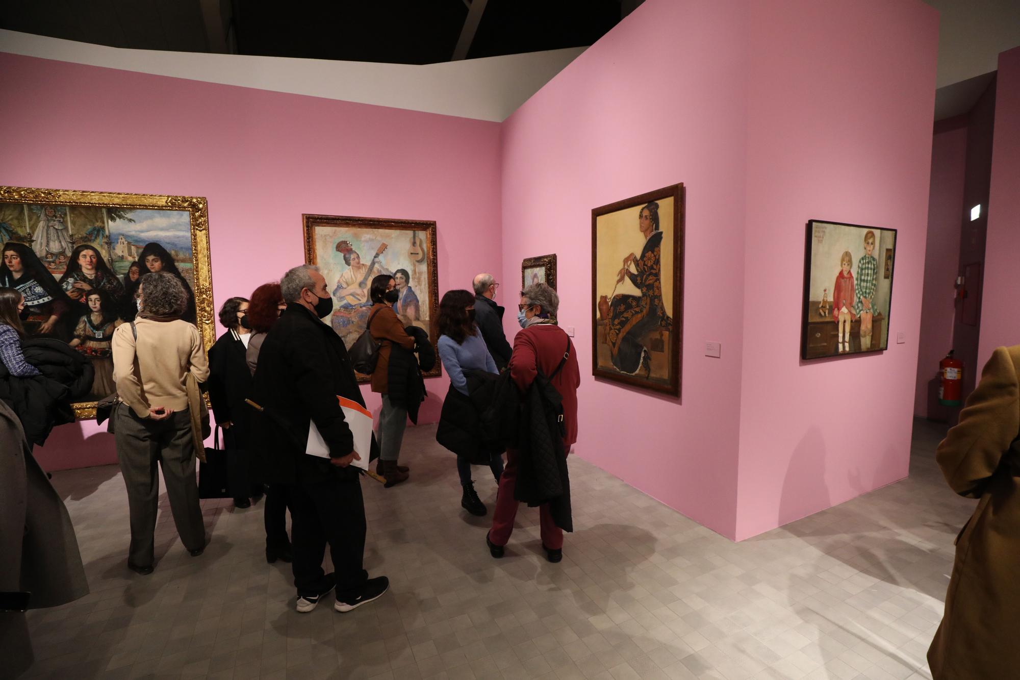 Inauguración de la exposición 'Hacia poéticas de género. Mujeres artistas en España1804-1939'